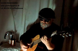 John Padovano coffeehouse performance