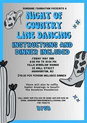 Sunshine Foundation Line Dancing Event