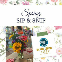 Spring Sip & Snip