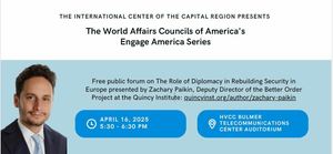 The Role of Diplomacy in Rebuilding Security in Europe