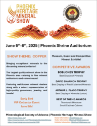 The 5th Annual Phoenix Heritage Mineral Show