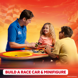 LEGO® F1® - themed ‘Build the Thrill Event’ at LEGOLAND Discovery Center New Jersey