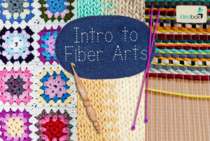 Fiber Arts Knitting, Weaving, and Crochet camp for Grades 5-8