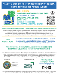 15th Annual, Northern Virginia Housing Expo