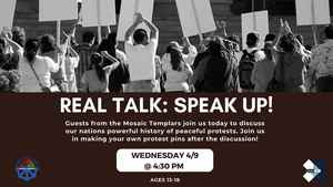 Real Talk: Speak Up! History of Protests with the Mosaic Templars
