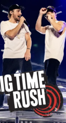 Big Time Rush & Katelyn Tarver at Toyota Pavilion at Concord