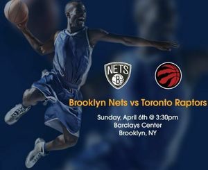 Brooklyn Nets vs Toronto Raptors Tickets Apr 6