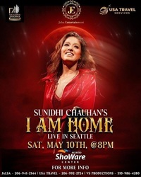Sunidhi Chauhan - I AM HOME Live In Seattle 2025