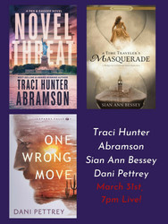 Live event  with authors Traci Hunter Abramson, Sian Ann Bessey and Dani Pettrey