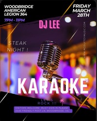 Karaoke with DJ Lee