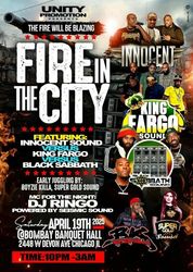 Fire In The City Chicago Soundclash Saturday April 19th