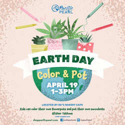 PACIFIC PEARL ANNOUNCES EARTH DAY CELEBRATION – SATURDAY, APRIL 19