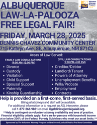 Albuquerque Law-La-Palooza FREE Legal Fair