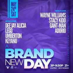 A Brand New Day House Music Day Party at Cerise Rooftop At Virgin Hotels.