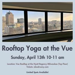 Rooftop Yoga at the Vue