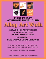 First Friday at Proof Social Club