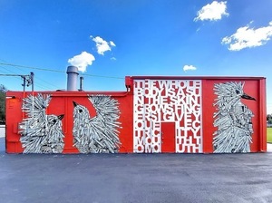 Art in Dialogue: Street Art and Visual Poetry with Dede Bandaid and Nitzan Mintz