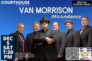 Van Morrison – Moondance 12-5 SAT 7:30pm