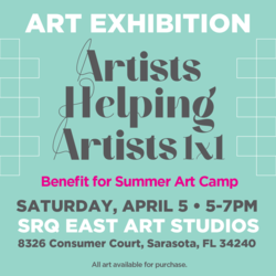 Artists Helping Artists 1x1 - Art Show & Youth Camp Benefit