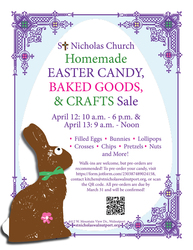 St. Nicholas Church Homemade EASTER CANDY, BAKED GOODS, & CRAFTS Sale