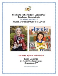 National First Ladies Day Book Signing Celebration Jackie and the Books She Loved