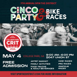 Seventh Annual Spin the Distric | College Park Crit & Artist Market