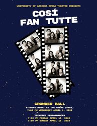 University of Arizona Opera Theatre Presents: Così Fan Tutte
