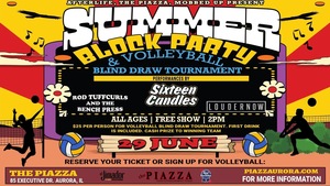 Piazza Fest: 16 Candles, Rod Tuffcurls & Loudernow FREE TIX