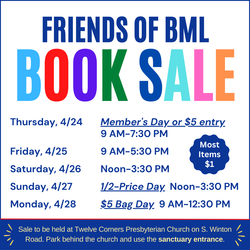 Friends of BML Book Sale