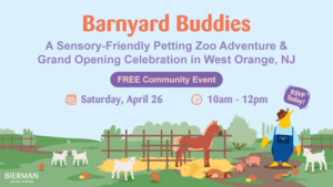 Barnyard Buddies is Coming to West Orange—Join Us for a Sensory-Friendly Petting Zoo and Grand Openi