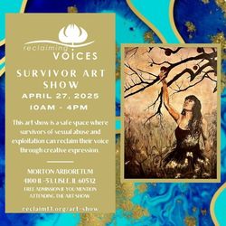 Reclaim13 Hosts 7th Annual Reclaiming Voices Survivor Art Show - Open and Free to the Public
