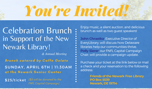 Brunch to Support the New Newark Library