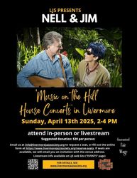 House Concert in Livermore -- Nell & Jim