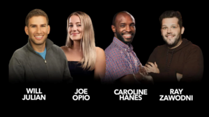 Joe Opio, Caroline Hanes, Ray Zawodni, Will Julian