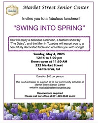 Luncheon, Fashion Show and Entertainment! What a great way to Swing Into Spring!