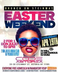 Brunch On Steinway at Code Astoria | Saturday Brunch & Day Party