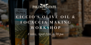 Ciccio's Olive Oil Tasting & Focaccia Workshop