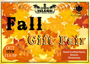 Fall Gift Fair @ Ka Makana Alii