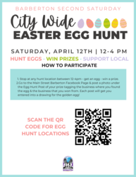 Eggsplore Barberton: Coity Wide Easter Egg Hunt
