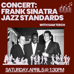 Concert: Frank Sinatra/Jazz Standards With Sam Tesch