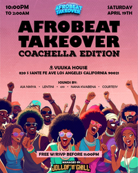 AFROBEAT TAKEOVER