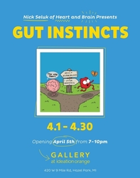 Nick Seluk from The New York Times Best Selling Comic Heart and Brain presents: Gut Instincts
