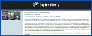 Boston Marathon History