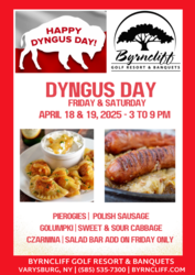 Dyngus Day Dinner at Byrncliff Golf Resort & Banquets