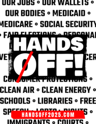 HandsOff! Rally Morristown NJ