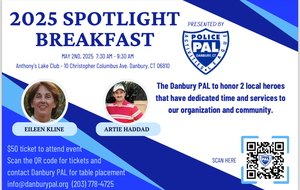 Danbury PAL 5th Annual Spotlight Breakfast Honoring Eileen Kline & Artie Haddad