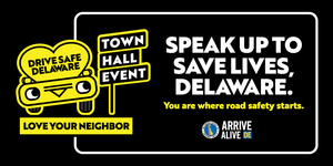 Safer Roads Delaware Town Hall | New Castle County
