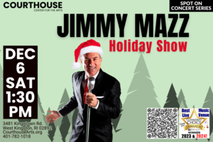 Jimmy Mazz – Holiday Hits 12/6 SAT 1:30pm