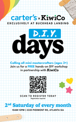 Carter's x KiwiCo D.I.Y. Days