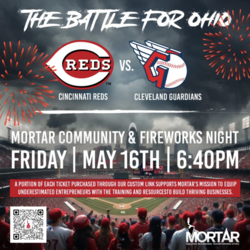 Mortar 10 Year Community Night at Great American Ball Park